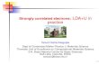 Strongly correlated electrons: LDA+U in practice
