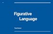 Figurative Language - Mr. Hernandez Figurative Language Take Notes! What is figurative language ...
