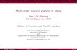 Multi-state survival analysis in Stata .Multi-state survival analysis in Stata Stata UK Meeting 8th-9th