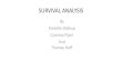 SURVIVAL ANALYSIS - About alawing/materials/ESSM689/  · Survival Analysis –What
