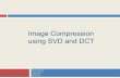 Image Compression using SVD and DCT - University .Image Compression using SVD and DCT Math 2270-003