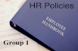 HR- Policies