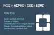 RCC in ADPKD / CKD / Goldfarb b.pdf RCC in ADPKD / CKD / ESRD FOIU 2018 David A. Goldfarb, MD,FACS Professor