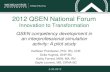 2012 QSEN National Forum Educating Nurses: Radical Transformation in Nursing Education- Benner, et.al.