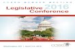CCSSO MEMBER MEETING Legislative2016 2 Legislative Conference 2016 آ» Conference Overview WELCOmE Dear