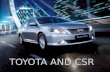 Toyota and csr ppt