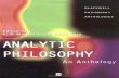 Analytic Philosophy an Anthology