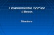 Environmental Domino Effects Disasters. Disasters