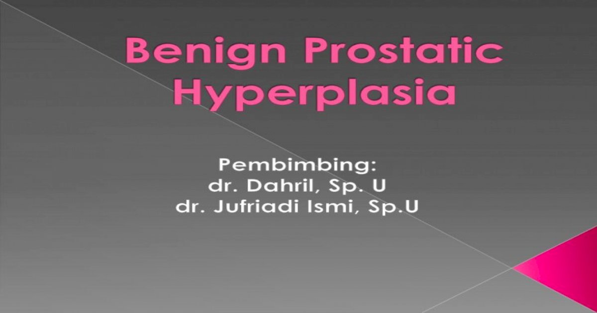 Prostate Hyperplasia kód ICD