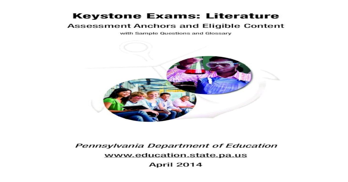 peters township school district literature keystone exam information