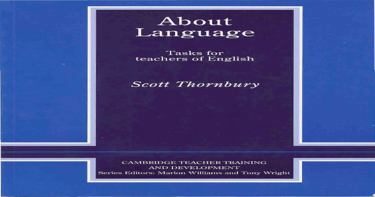 about language scott thornbury pdf free download