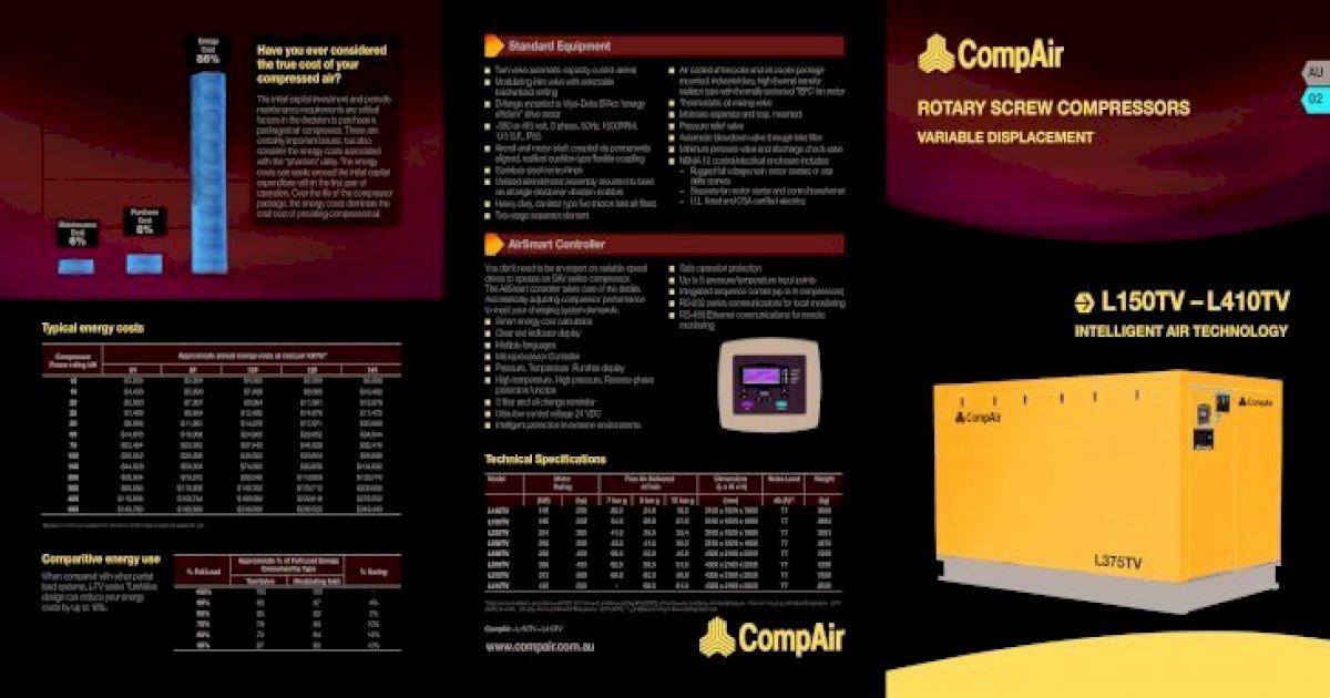 compair l37 operation manual
