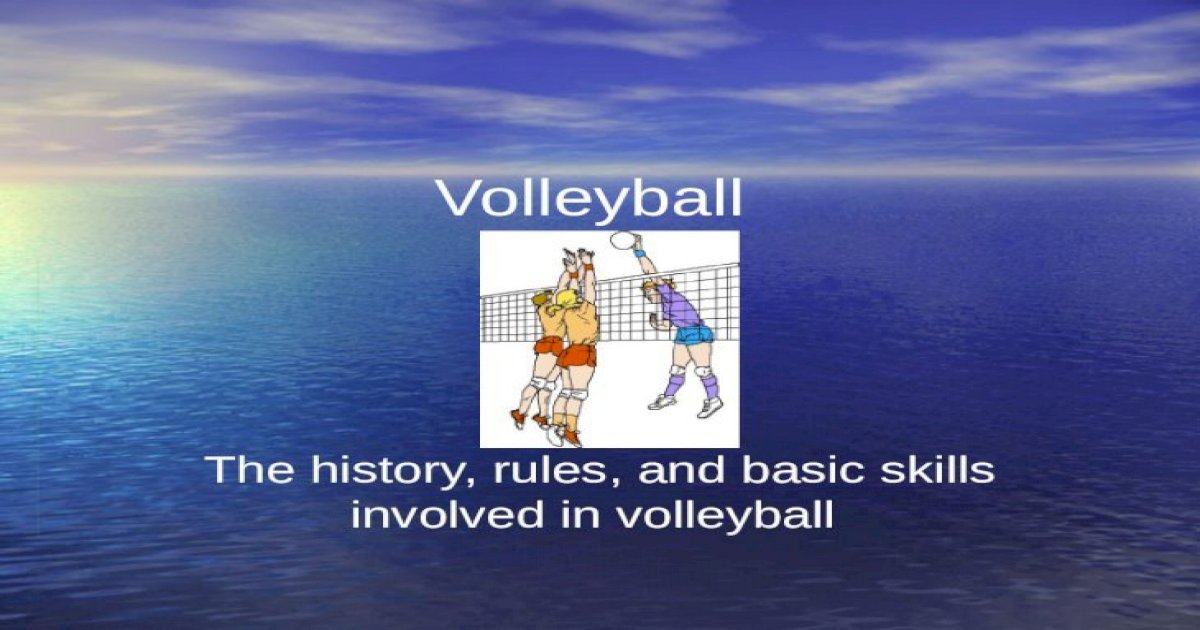 Volleyball essays