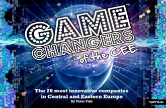 Gamechangers CEE: The Most Innovative Companies of Central and Eastern Europe