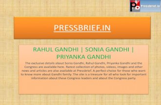 Rahul Gandhi | Sonia Gandhi | Priyanka Gandhi Vadra