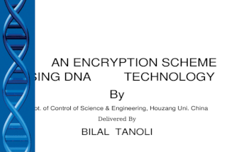 Dna Cryptography
