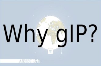 iGIP Summit in Brussels - Why of iGIP