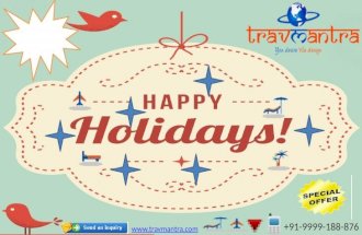 Travmantra Special Holiday Packages