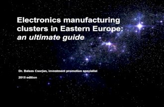 Electronics manufacturing clusters in Eastern Europe: an ultimate guide