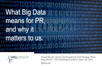 What Big Data Means for PR and Why It Matters to Us