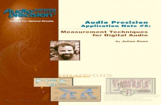 An-5 Measurement Techniques for Digital Audio by Julian Dunn