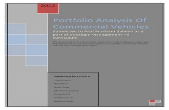Group 8_portfolio analysis of commercial Vehicles
