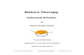 Nature Therapy: Theory and Methods, Application in Practice