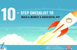 10-step checklist to build and market a successful app