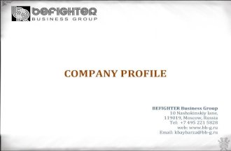 BEFIGHTER Business Group Company Profile