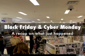A few fun facts about Thanksgiving, Black Friday and Cyber Monday