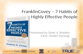 Sean and karen franklin covey seven habits