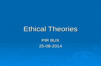 Ethical theories NURSING ETHICS