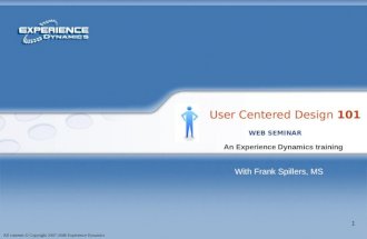 User Centered Design 101