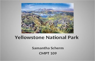 Final yellowstone national park
