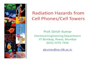 Cell phone and mobile tower radiation hazards