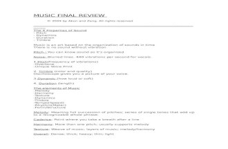 Music Final Review