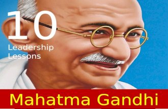 37 teachings of mahatma gandhi