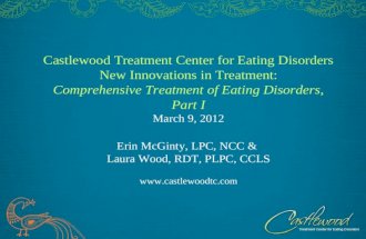 Comprehensive Treatment of ED- Erin McGinty &amp; Laura Wood